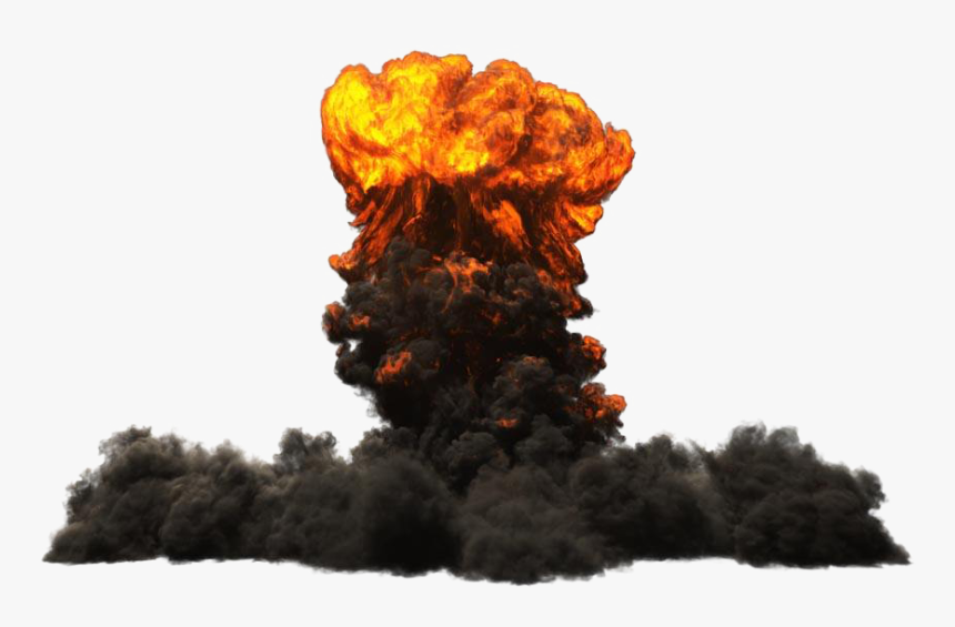 Mushroom Cloud Explosion Png, Transparent Png
