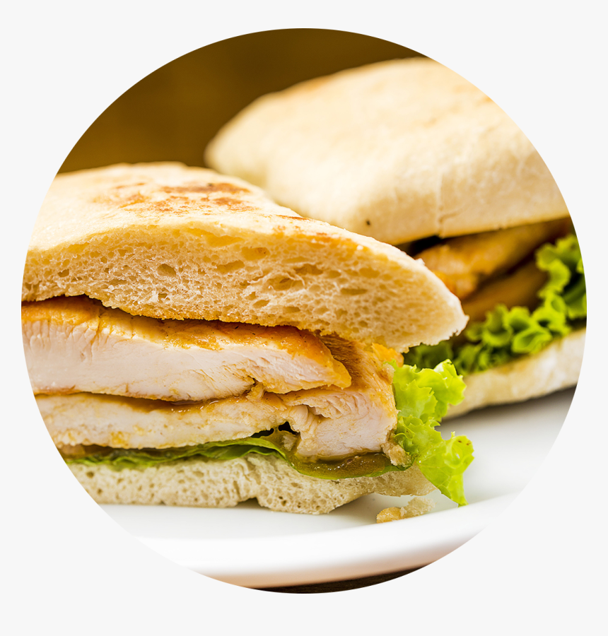 Sanduiche No Pao Integral Com File De Frango Grelhado, HD Png Download