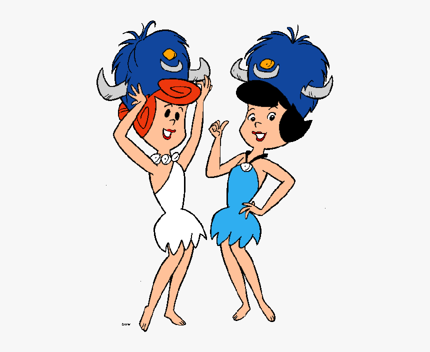 Betty Marmol Y Vilma Picapiedra, HD Png Download