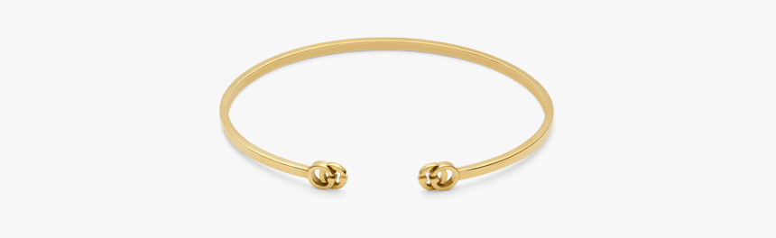 Gucci 18ct Yellow Gold Running G Bangle - Bangle, HD Png Download