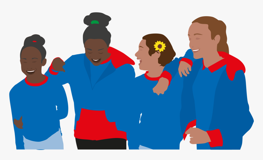 New Year 2020 Cartoon Video - Girl Guide Uk Clipart, HD Png Download