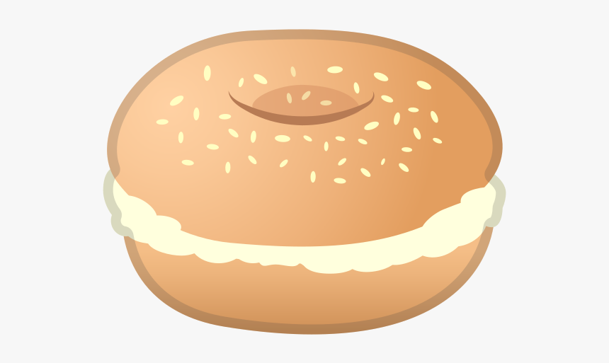 Bagel Emoji Android, HD Png Download