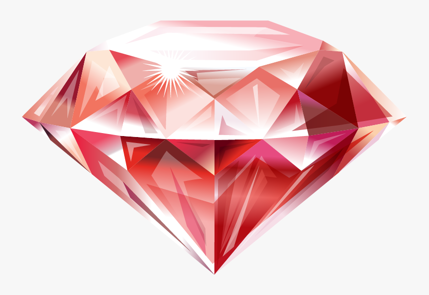 红钻图片 - Kim Cuong Mau Do, HD Png Download