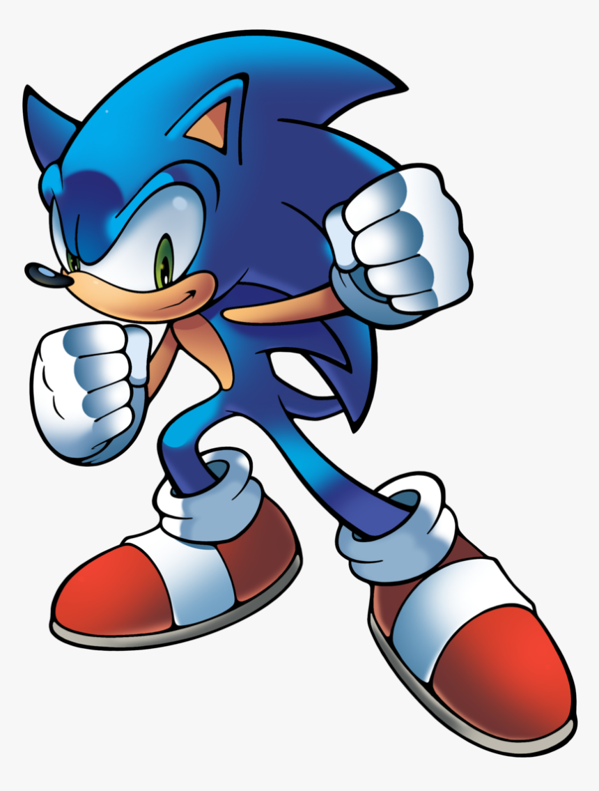 Sonic The Hedgehog - Sonic The Hedgehog Comic Png, Transparent Png
