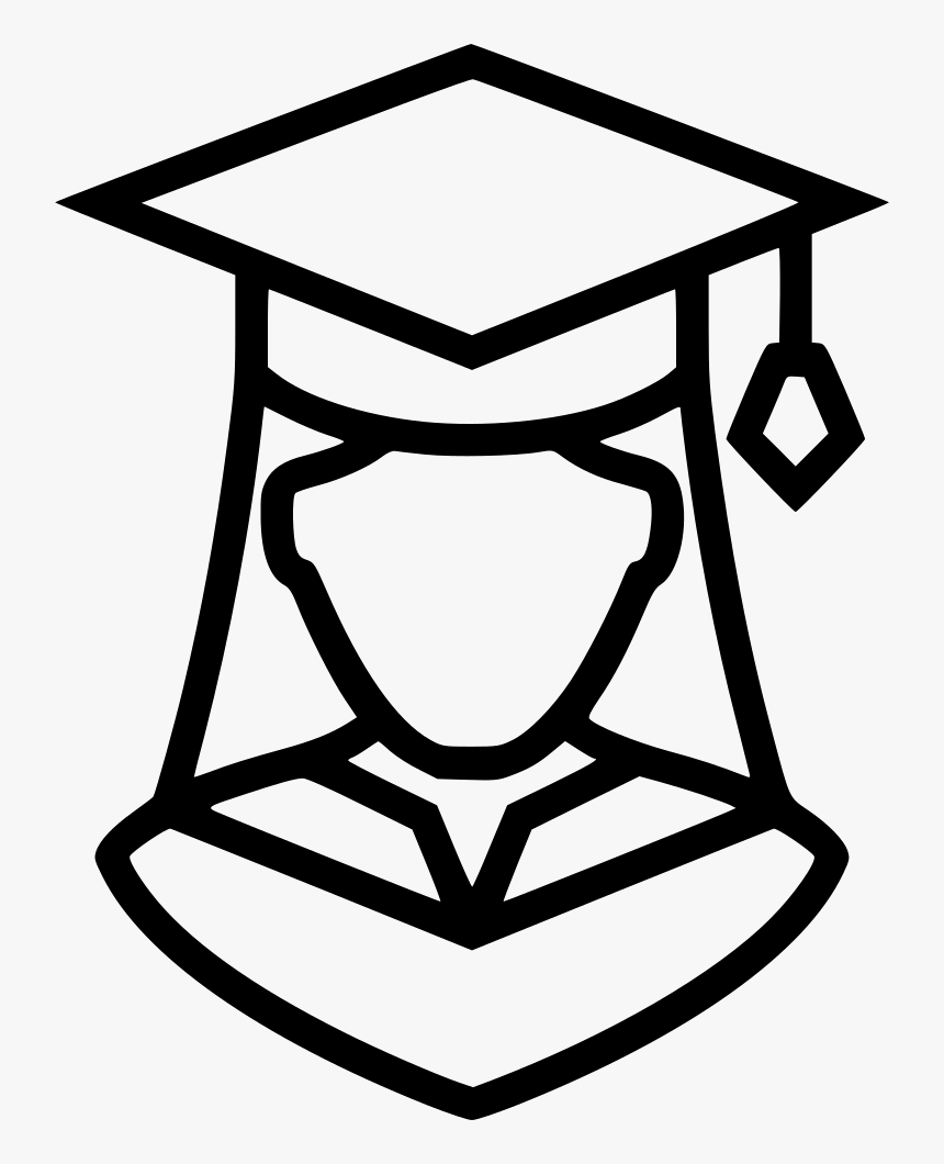 Graduation Girl - Graduation Icons, HD Png Download
