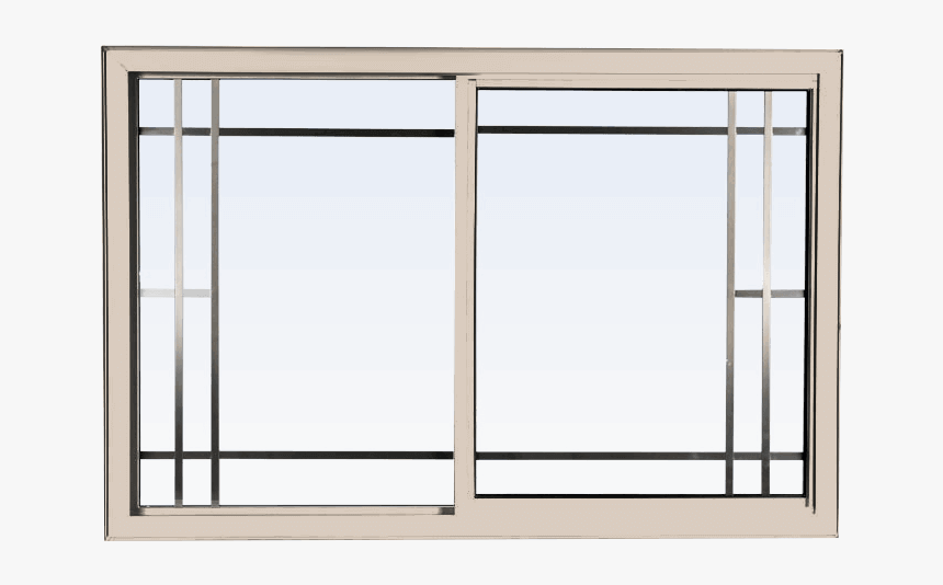 Custom Sandalwood Color Vinyl Replacement Slider Window - Shower Door, HD Png Download