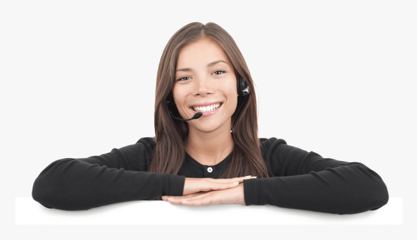 Bccp Call Center Services Character - Call Center Woman Transparent, HD Png Download