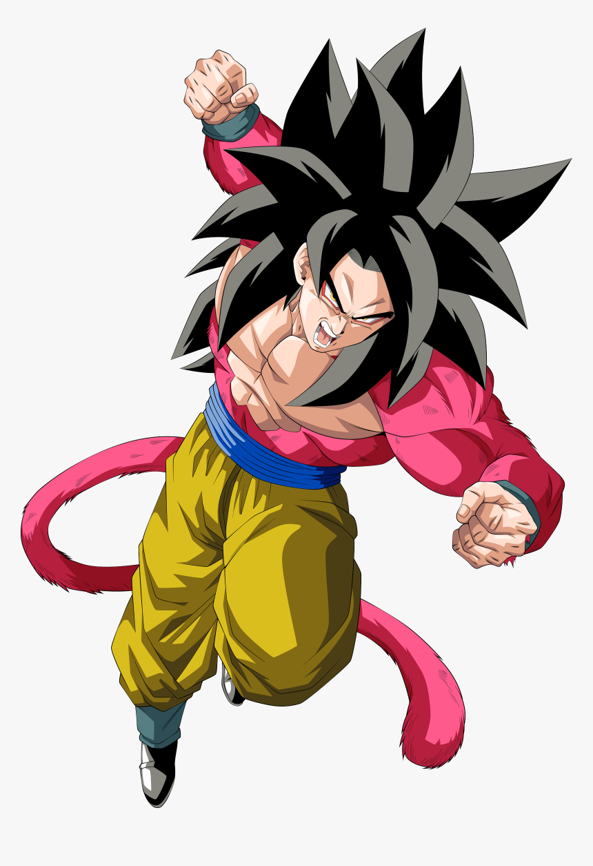 Goku Super Saiyajin 4, HD Png Download