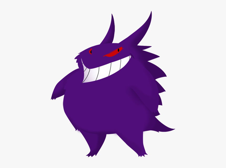 Sparkle-butt The Gengar - Cartoon, HD Png Download