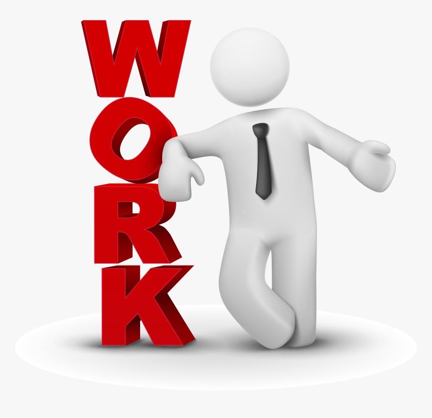 Work 3d Background, HD Png Download