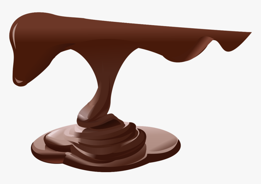 #chocolate #melting #freetoedit - Chocolate Sauce Transparent Background, HD Png Download