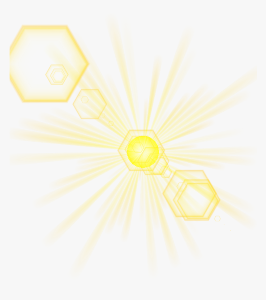#ftestickers #effect #overlay #light #lensflare #luminous - Destellos De Luz Para Fotos Png, Transparent Png