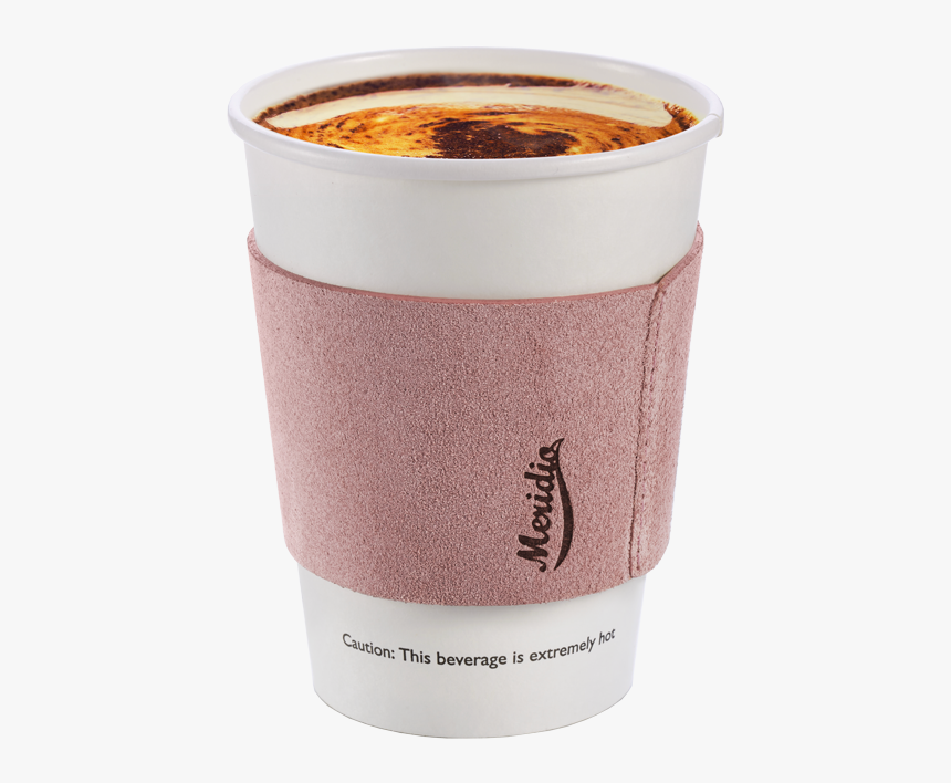 Pink Leather Coffee Sleeve - Turkish Coffee, HD Png Download