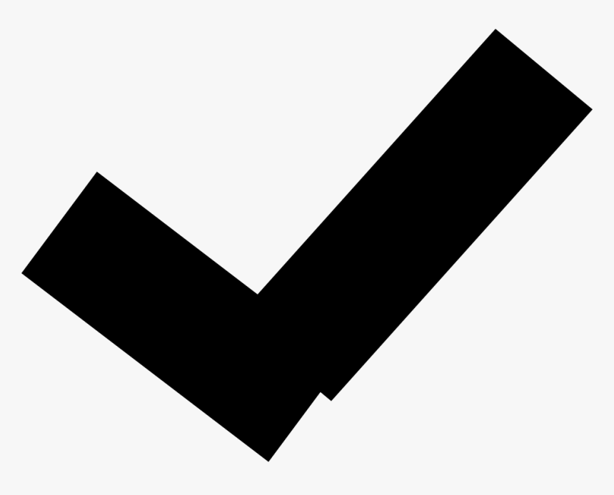 Check Mark Flat Icon , Png Download - Check Icon, Transparent Png