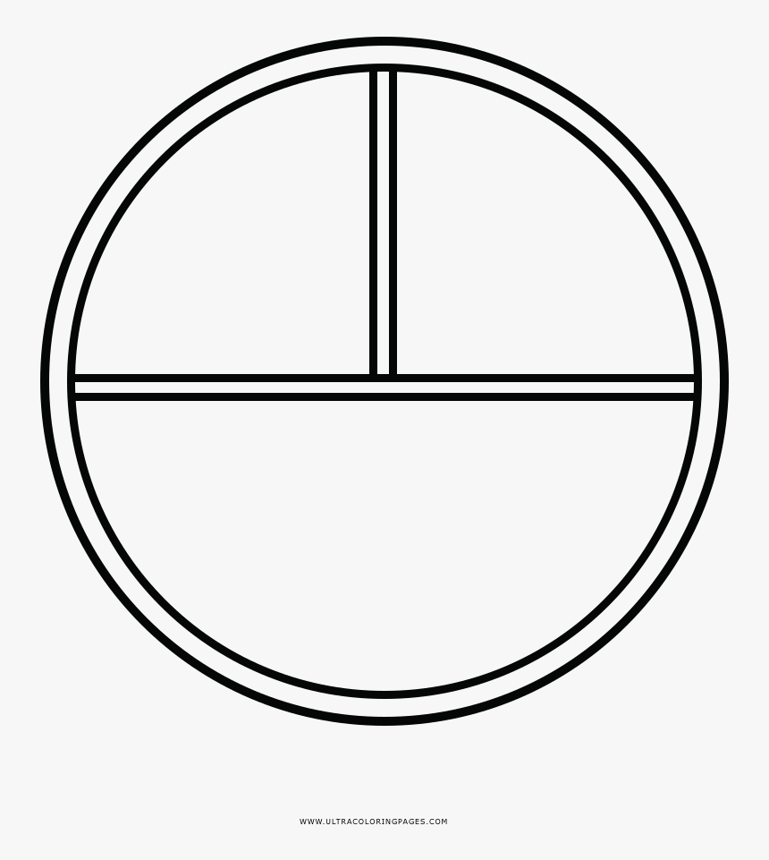 Circle Window Coloring Page - Meaning Black Magic Symbols, HD Png Download