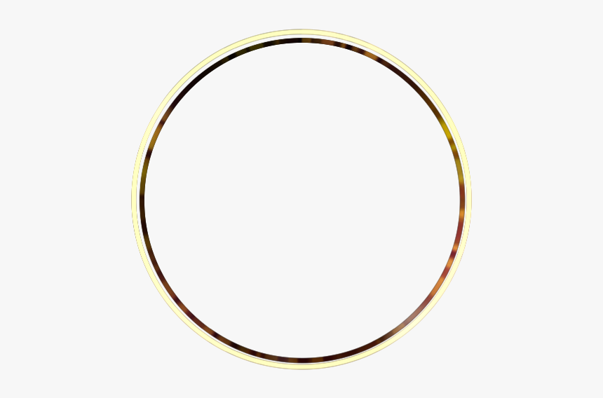 #neon #circle #yellow #black #freetoedit - Circle, HD Png Download