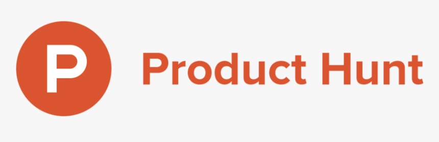 Product Hunt Logo Horizontal Orange - Product Hunt Logo Png, Transparent Png