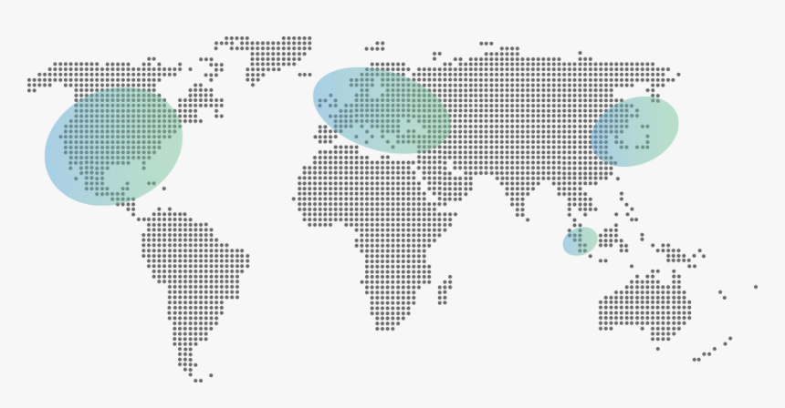 Worldmap - Black World Map Sticker, HD Png Download