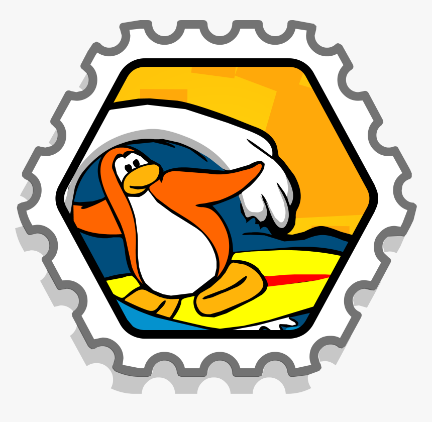 Club Penguin Rewritten Wiki - Club Penguin Survivor Stamp, HD Png Download