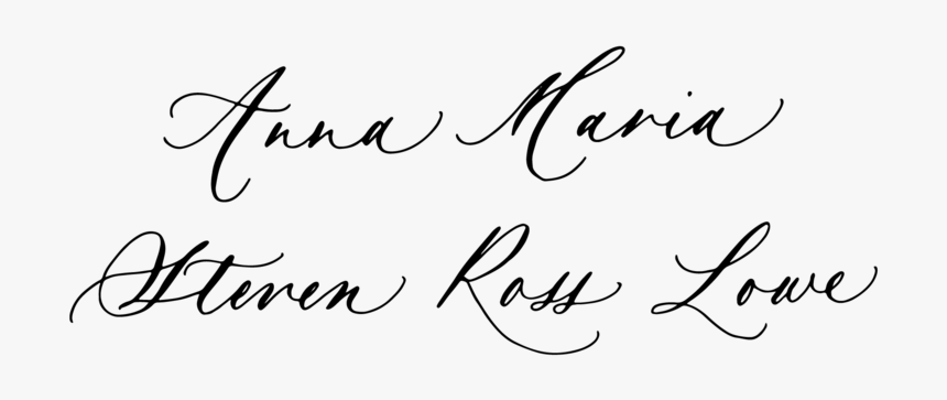 Ciarra Claire Classic Calligraphy Style - Calligraphy, HD Png Download