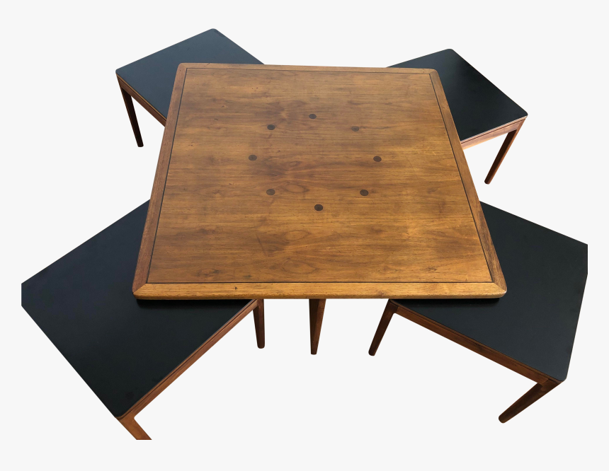 Drexel Declaration Walnut Coffee And Nesting Tables - Coffee Table, HD Png Download