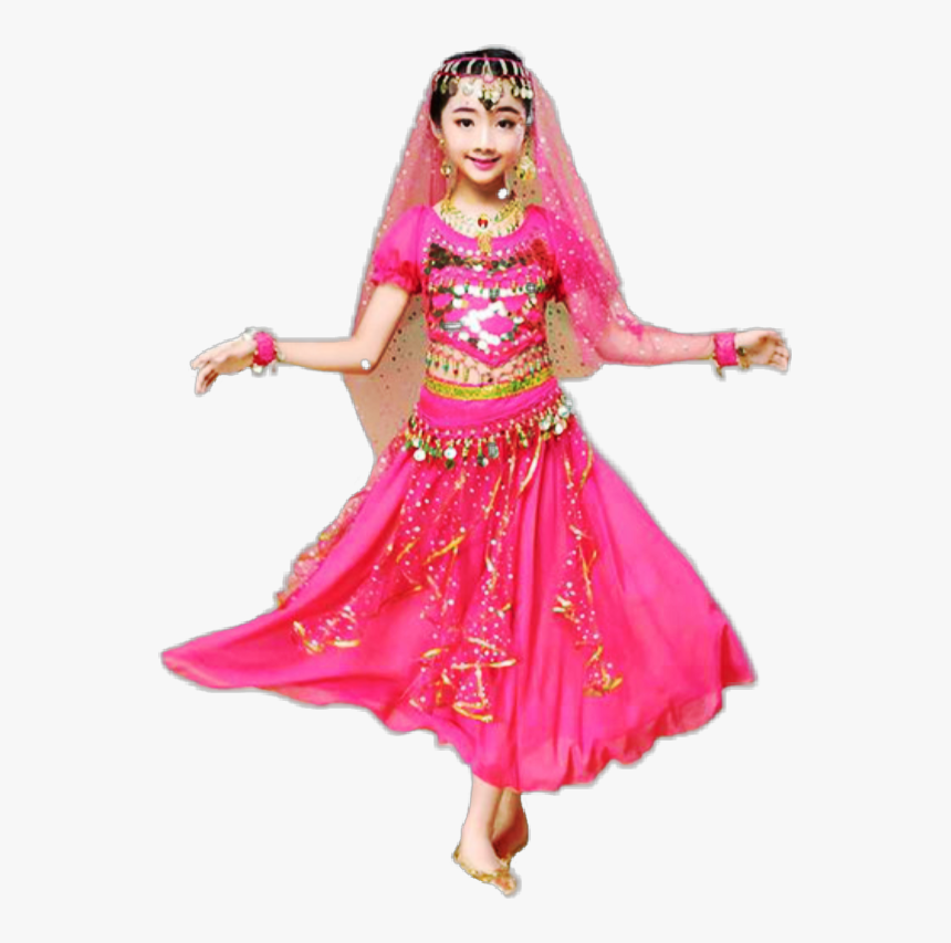 Disfraces Hindu Niña, HD Png Download