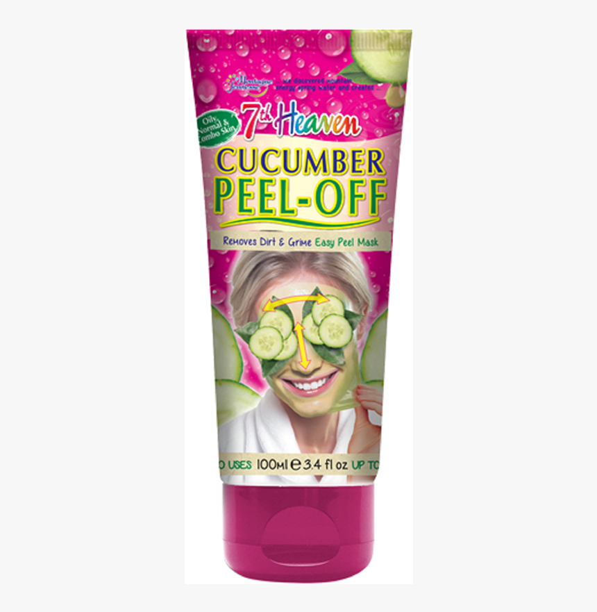7th Heaven Face Mask Cucumber Peel Off, HD Png Download