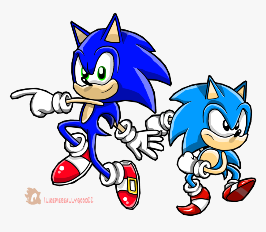 Happy Birthday Sonic By Ilikepiereallygood22 On Clipart - Cartoon, HD Png Download
