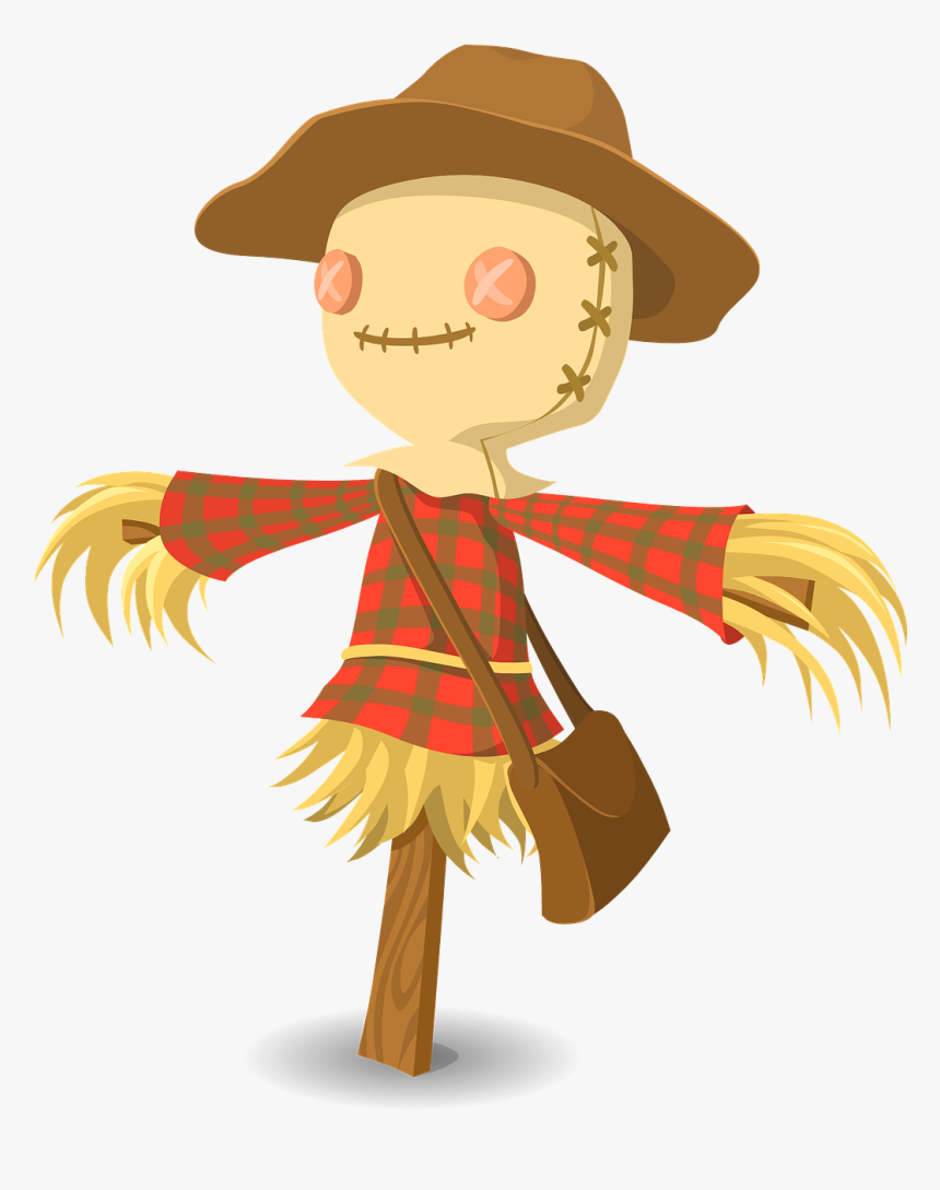 Scarecrow Cartoon, HD Png Download