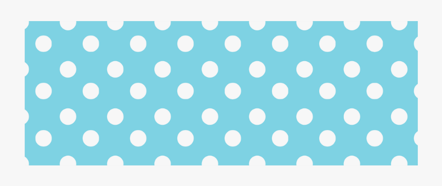Cyan Polka Dots Travel Mug (14 Oz) - Polka Dot, HD Png Download