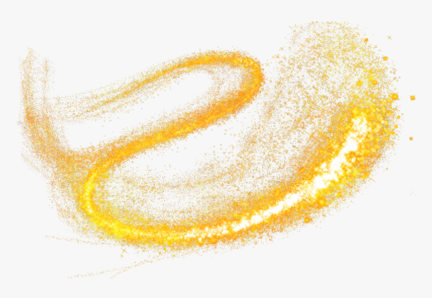 #golddust #gold #dust #frame - Heart, HD Png Download