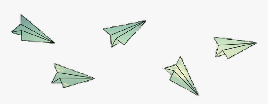 #blue #azul #lovely #girly #cutie #pretty #tumblr #paperplanes - Sticker Tumblr Png Avion, Transparent Png