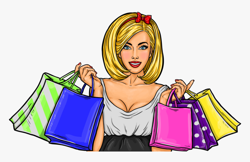 Pop Art Woman Png, Transparent Png