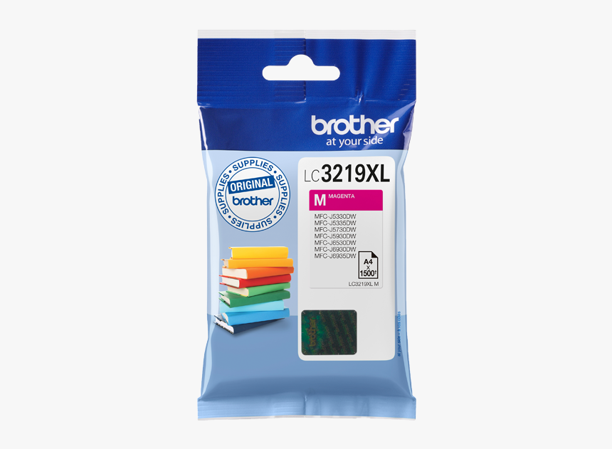 Genuine Brother Lc3219xlm Ink Cartridge In Magenta - Lc3219xly, HD Png Download