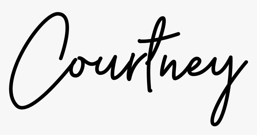 Courtney Mashaye - Lettering, HD Png Download