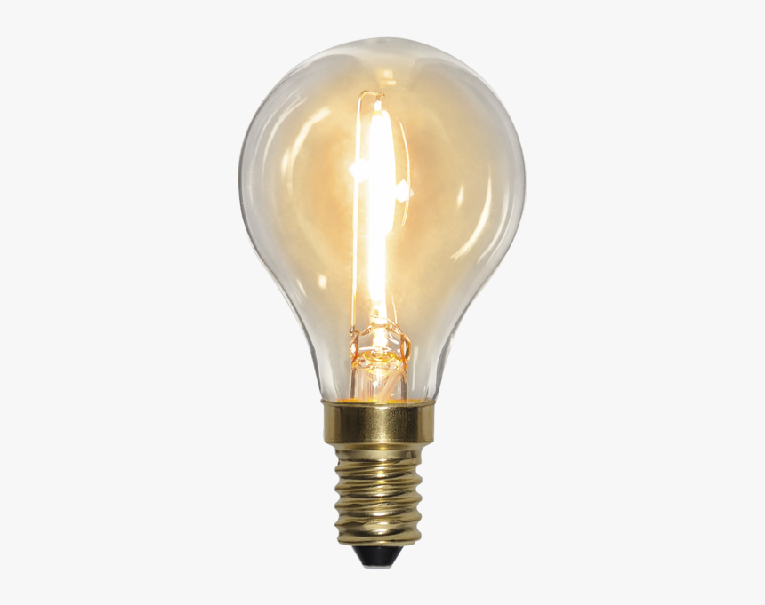 Led Lamp E14 P45 Soft Glow - Led Lamp Glowing Png, Transparent Png
