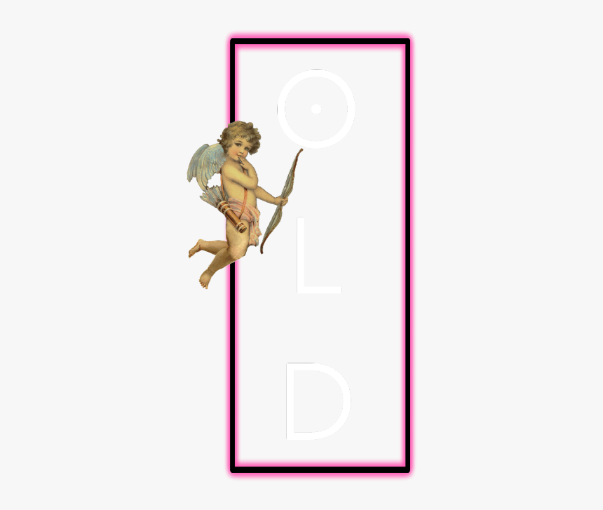 #anjo #retangulo #neon - Cartoon, HD Png Download