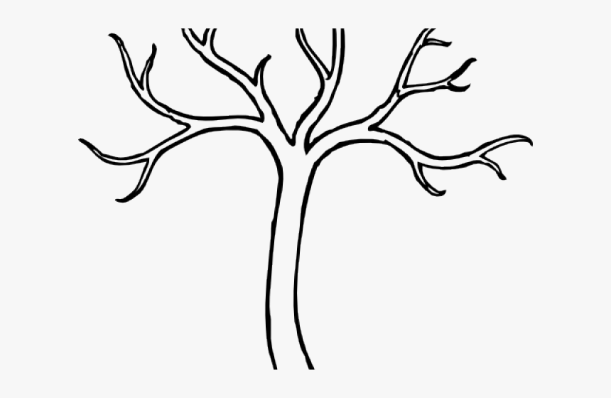 Bare Tree Clip Art, HD Png Download
