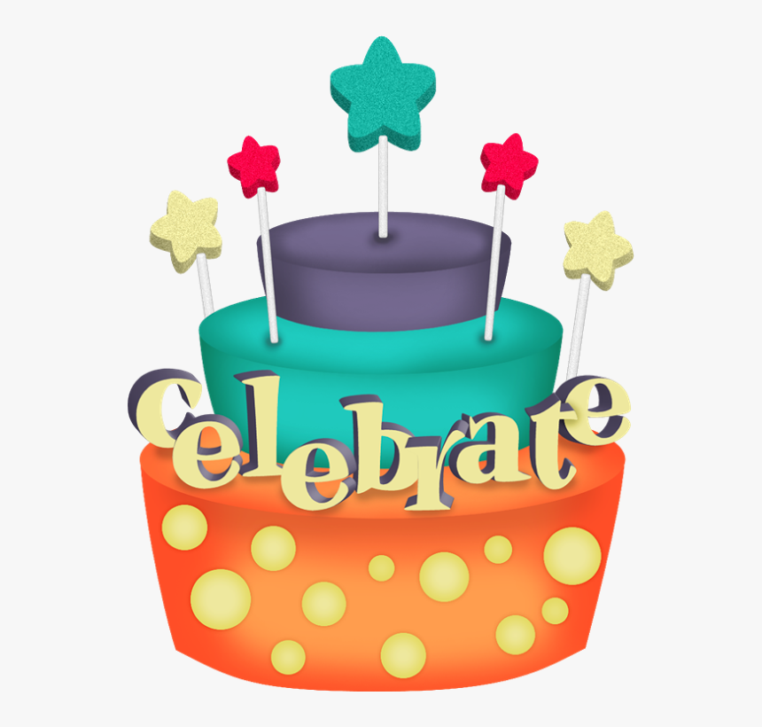 Desenhos De Bolo De Aniversário Colorido, HD Png Download