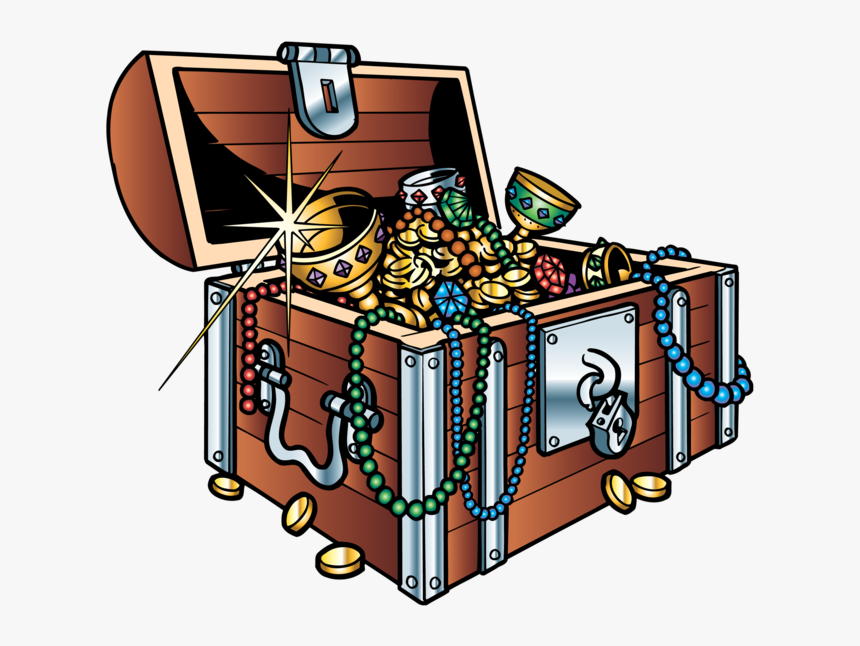 Treasure Chest Background Transparent - Сундук С Сокровищами, HD Png Download
