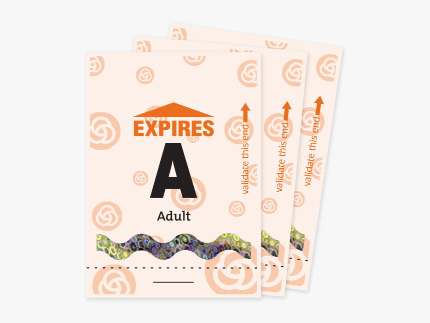 Paper Tickets - Trimet Paper Tickets, HD Png Download