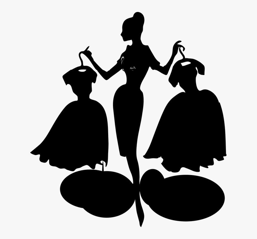 Compras, Vestidos De Novia, La Moda, Prendas De Vestir - Fashion Clip Art, HD Png Download