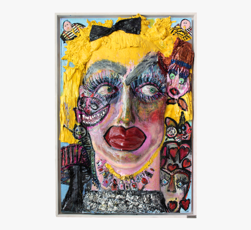 Alice In Transland Humberto Poidomani - Modern Art, HD Png Download