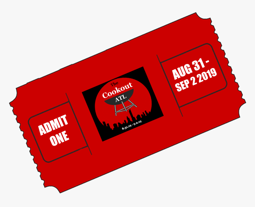 Cookout Ticket Stub - Olympia Beauty, HD Png Download