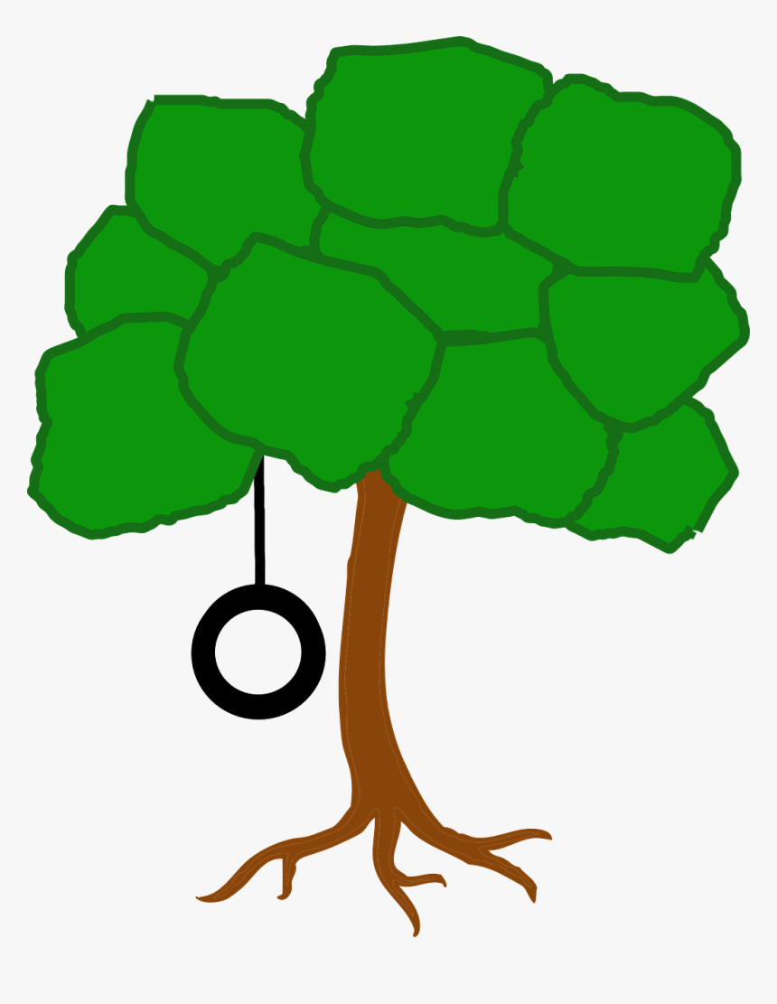Tree House Clipart With Swing, HD Png Download