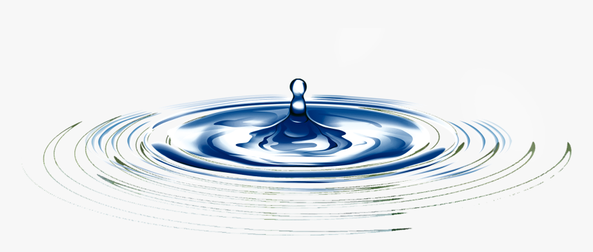 Drop - Water Ripple Vector Png, Transparent Png