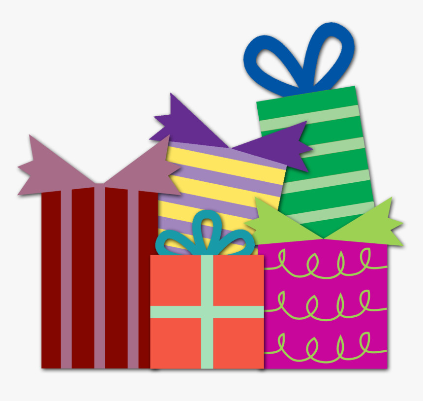 Clipart Birthday Gift Png, Transparent Png