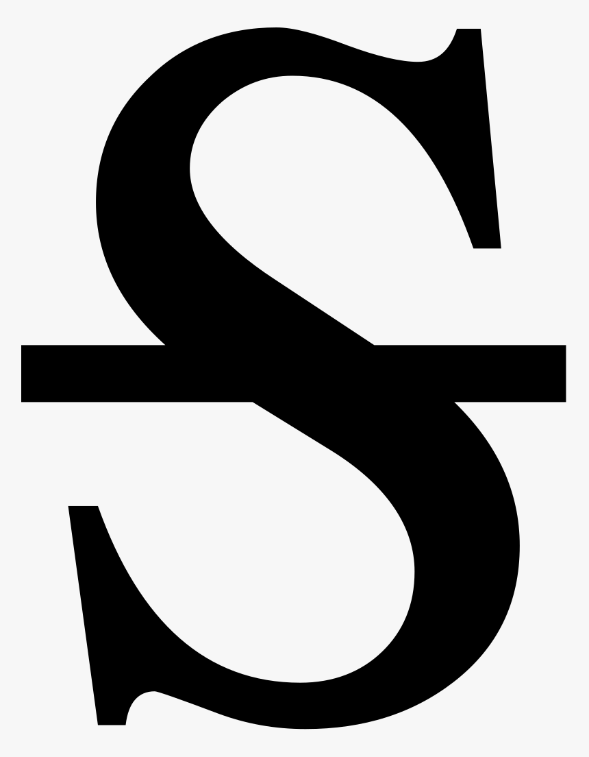 Capital Letter S Latin Png, Transparent Png
