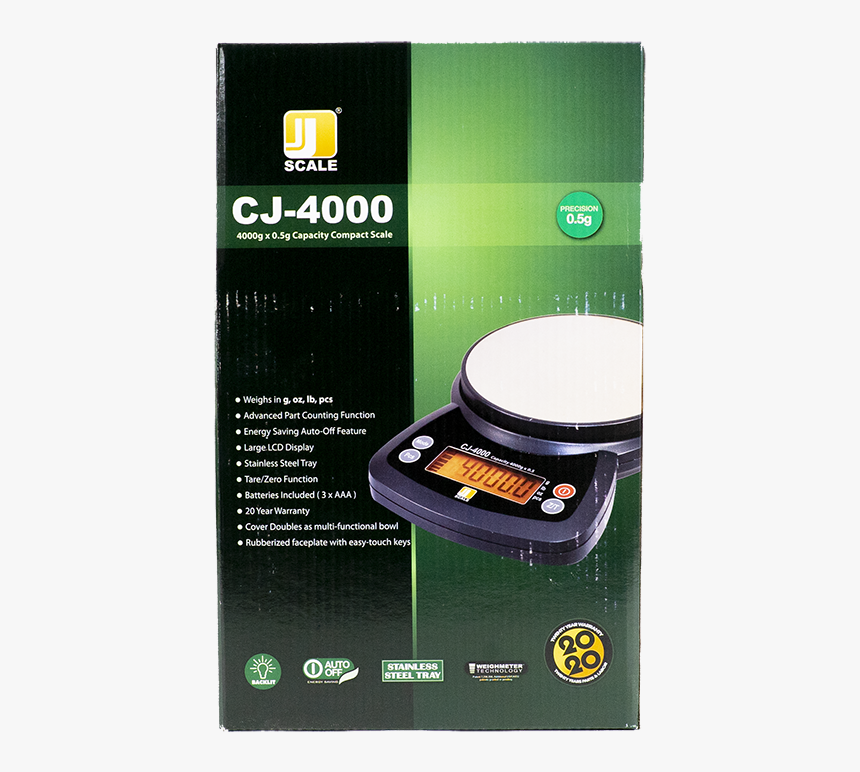 Jennings Scale Cj-4000 Image - Packaging And Labeling, HD Png Download