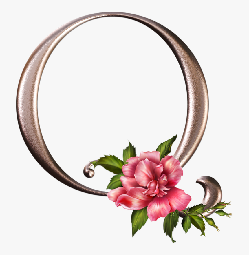 Letra L Com Flores - Letra L Con Flores, HD Png Download